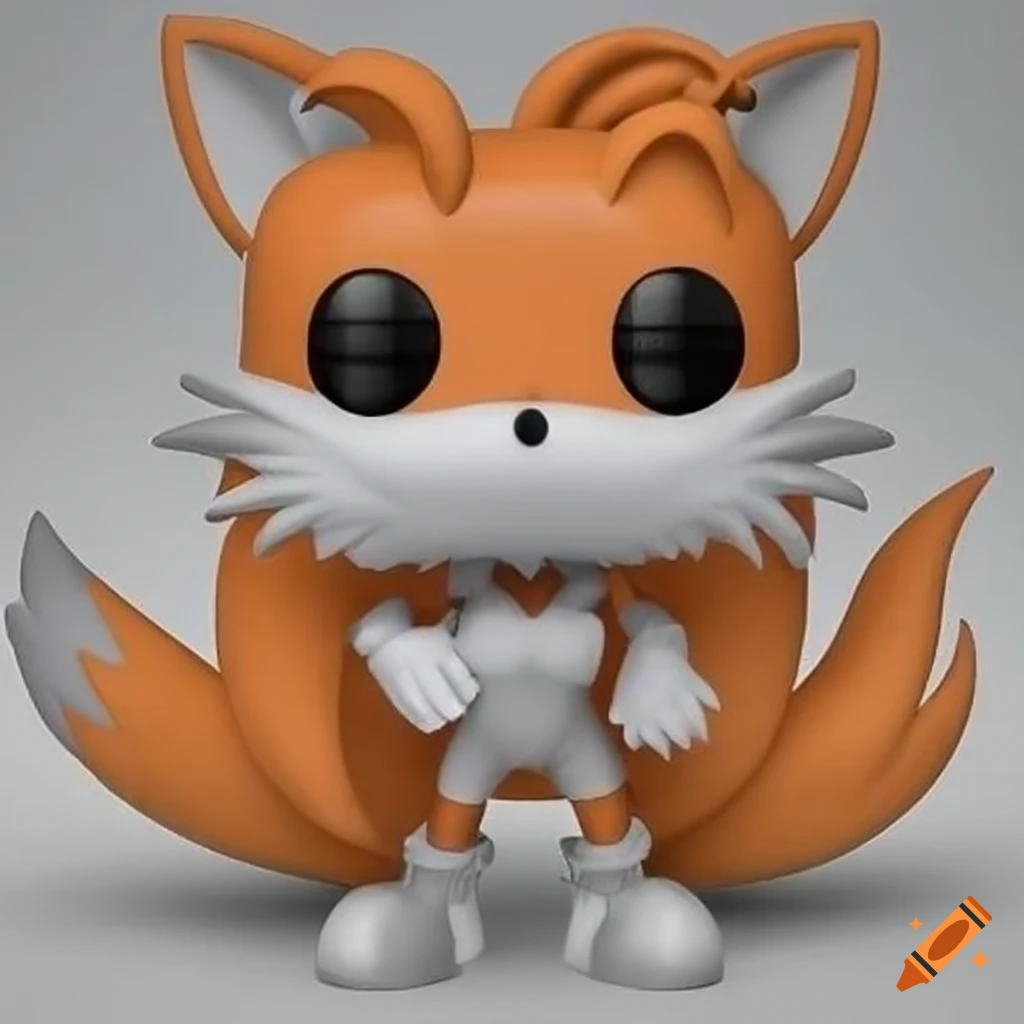 Funko Pop of female Tails the fox character