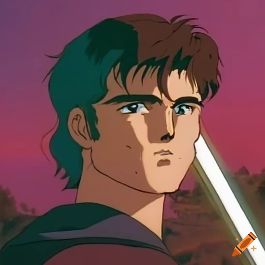 Jacob Elordi as a Jedi in 80-90's anime OVA