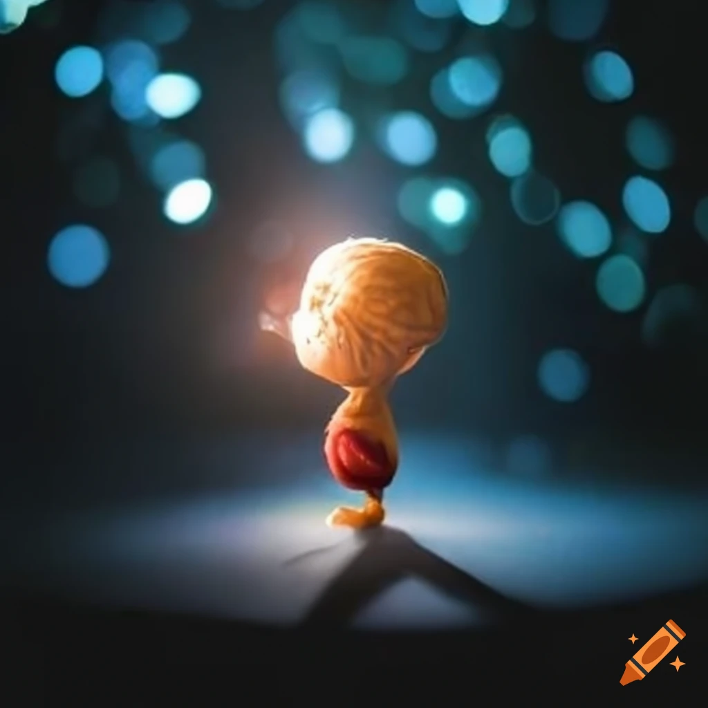 hyper-realistic depiction of peanuts