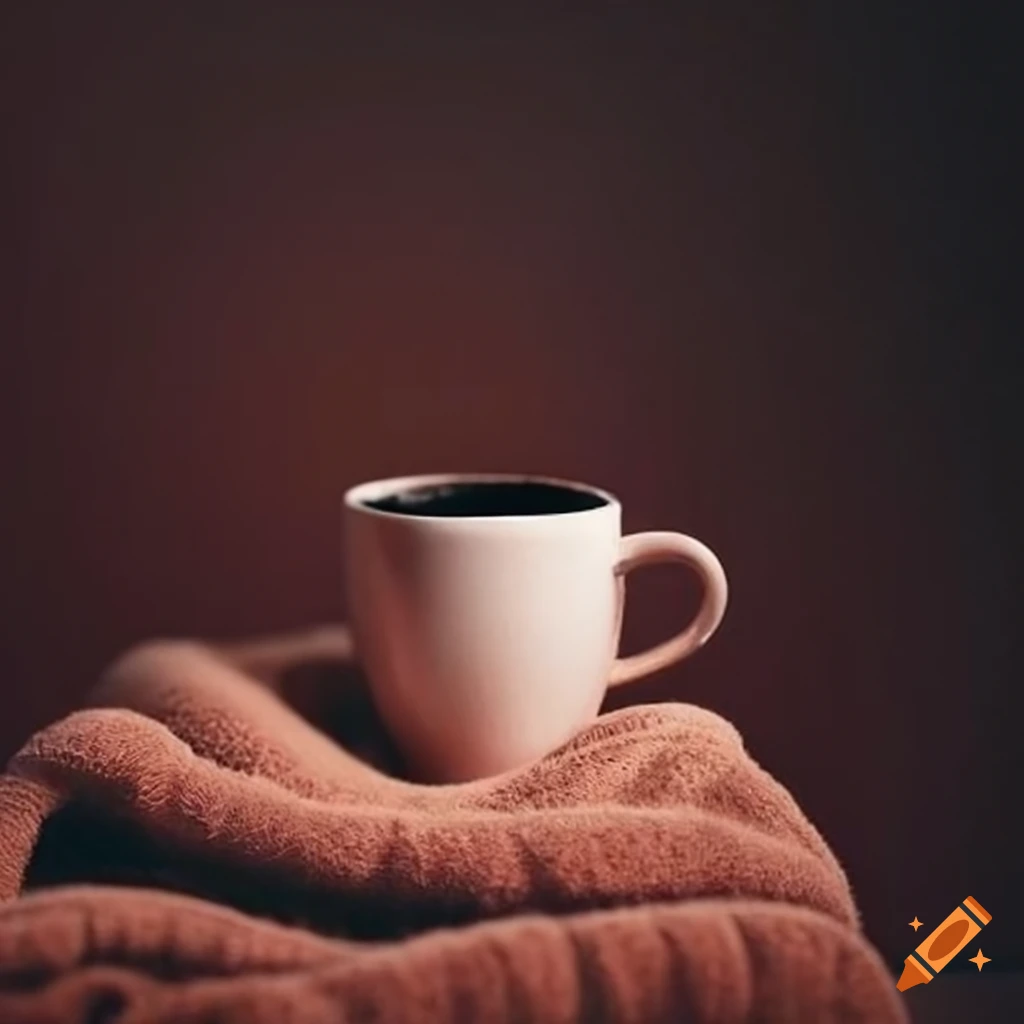 image of a cozy blanket and coffee