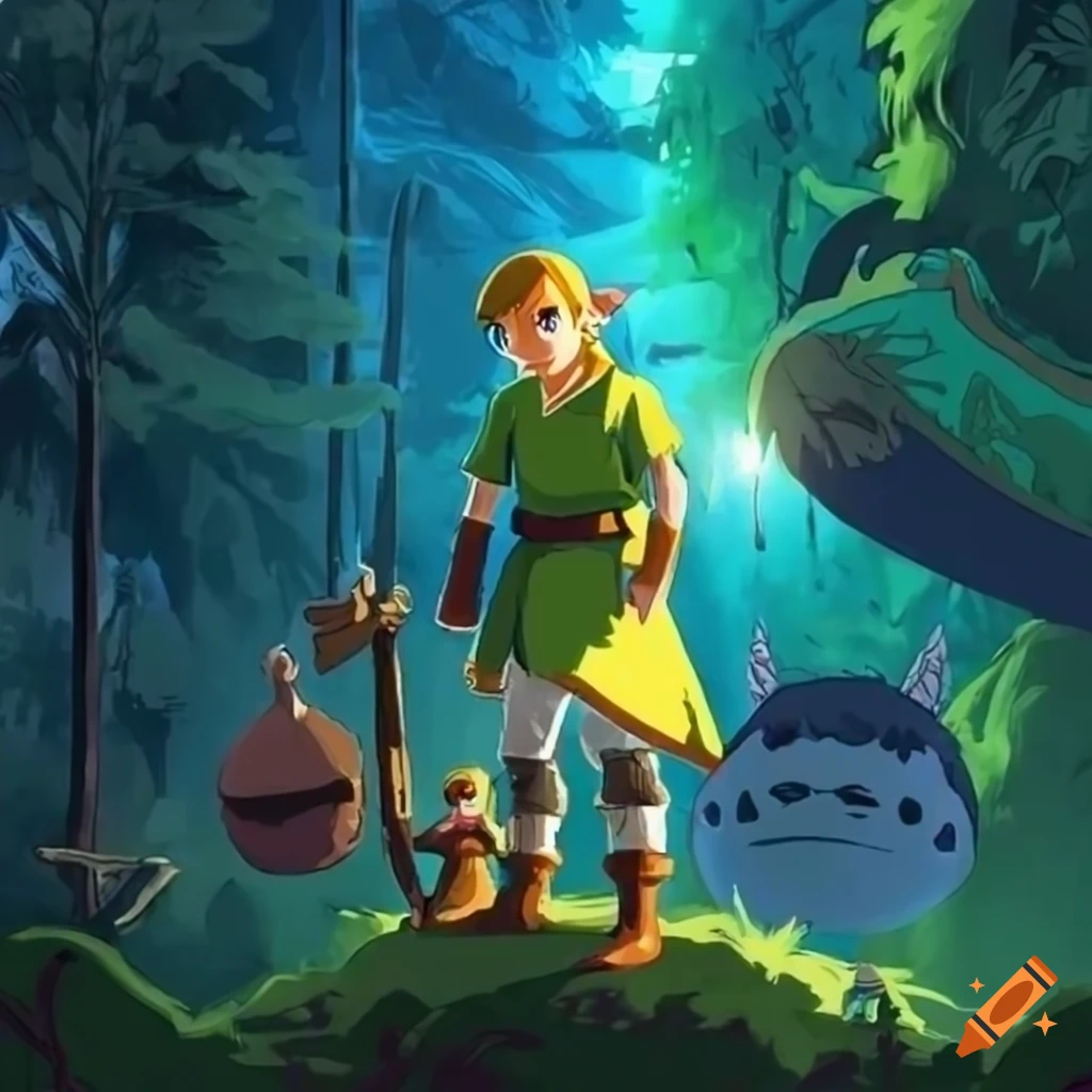 The Legend Of Zelda: Tears Of The Kingdom × Studio Ghibli :  r/tearsofthekingdom