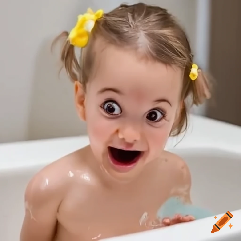 toddler girl enjoying melting vanilla popsicle
