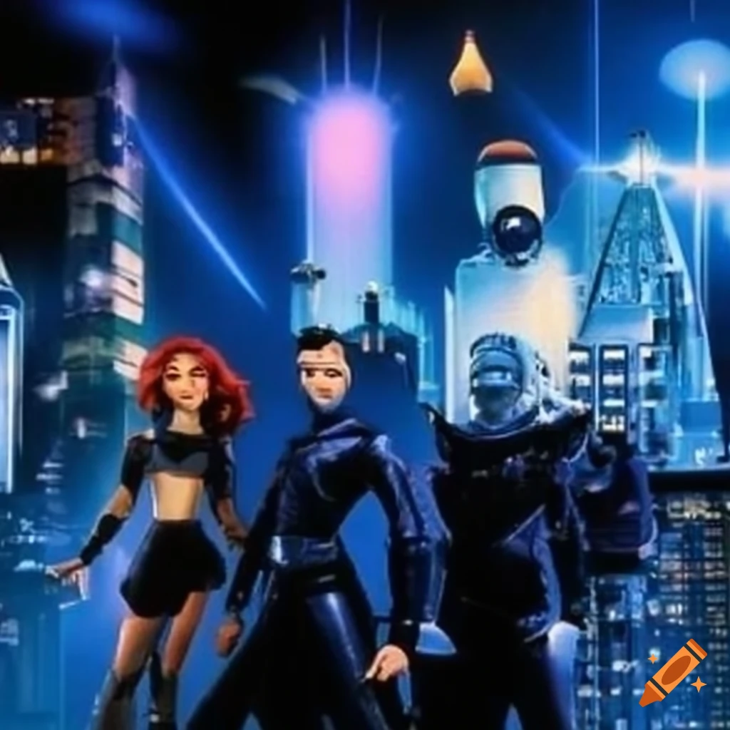 promotional image for "Living in Ghost City" series