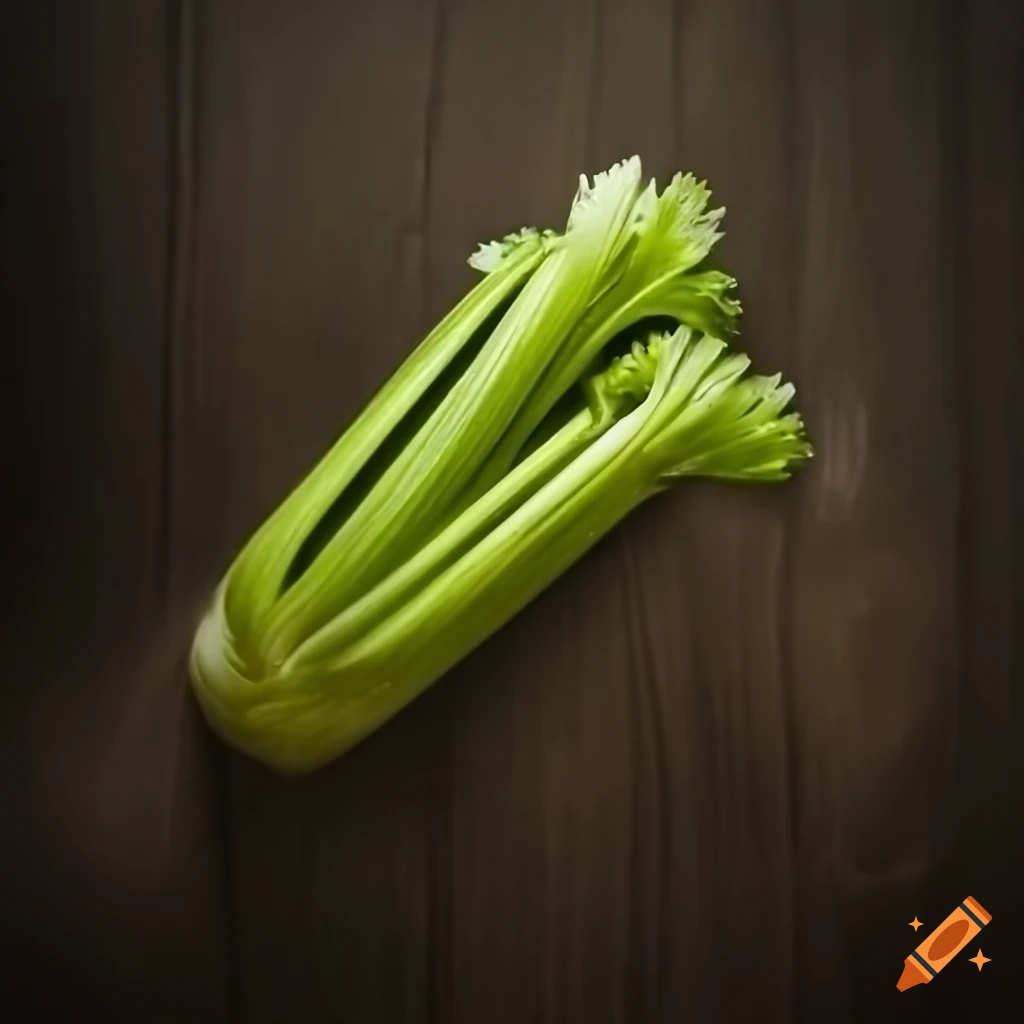 Celery stalks on Craiyon