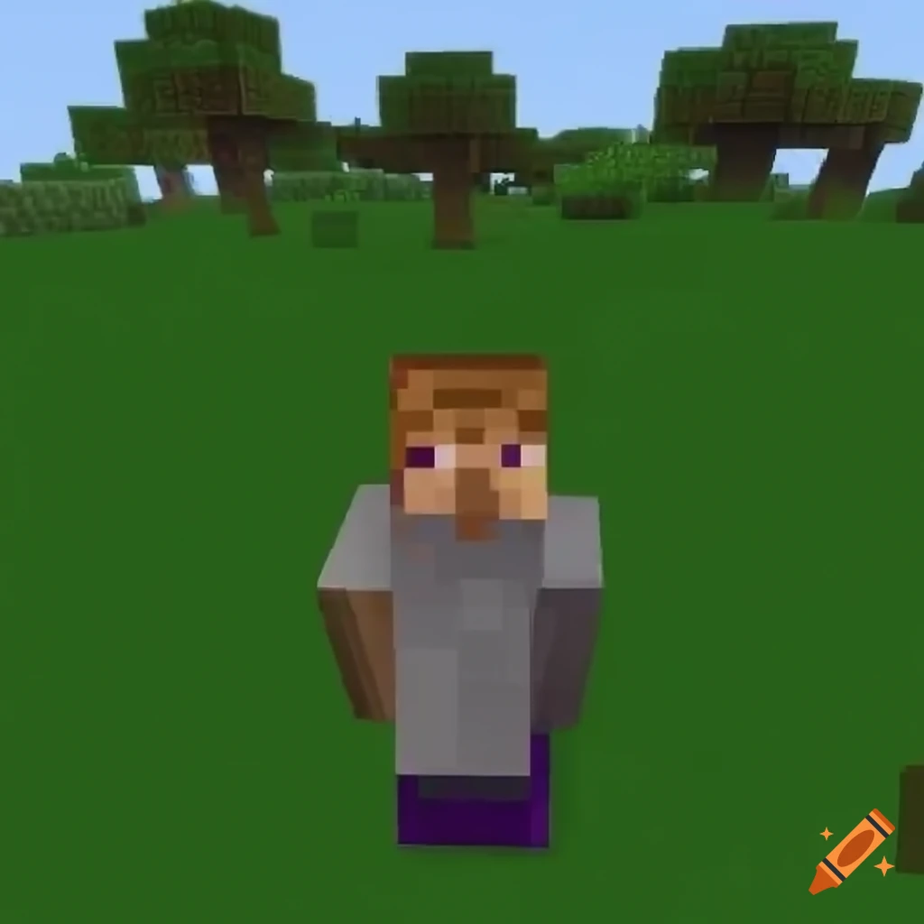 Navigating menus in minecraft on Craiyon