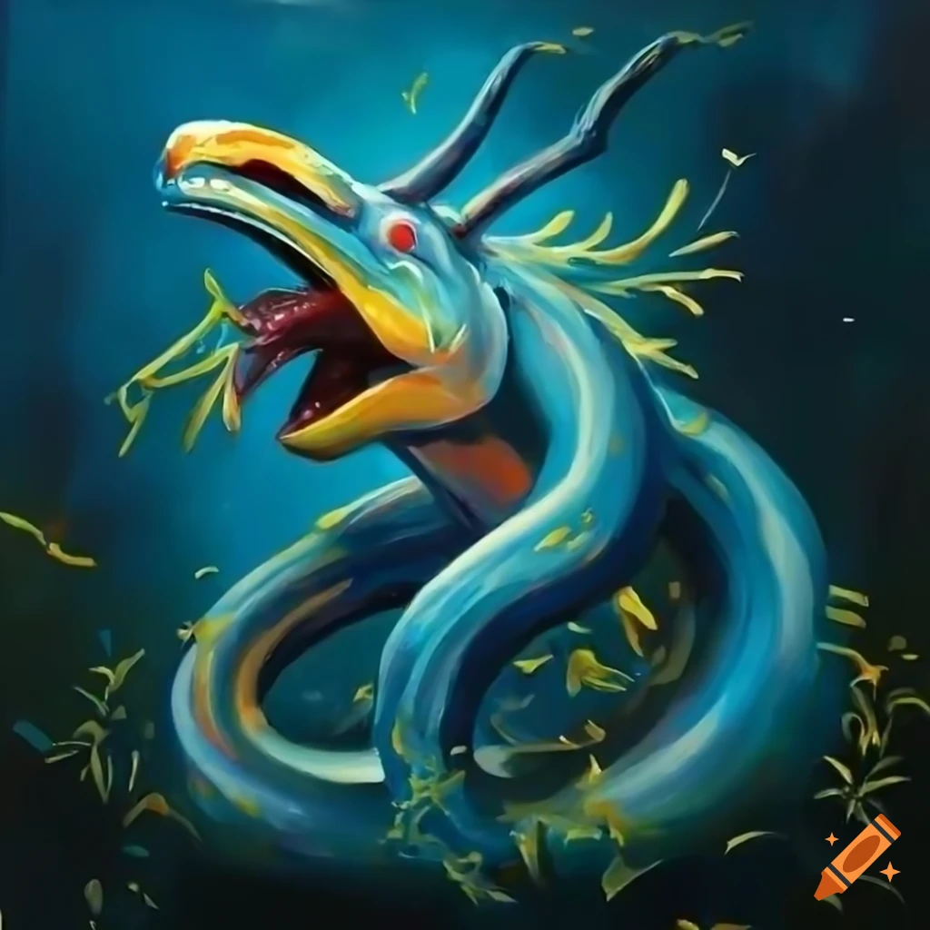 Oil Painting Of A Graceful Aquatic Mythical Creature On Craiyon oil-painting-of-a-graceful-aquatic-mythical-creature-on-craiyon