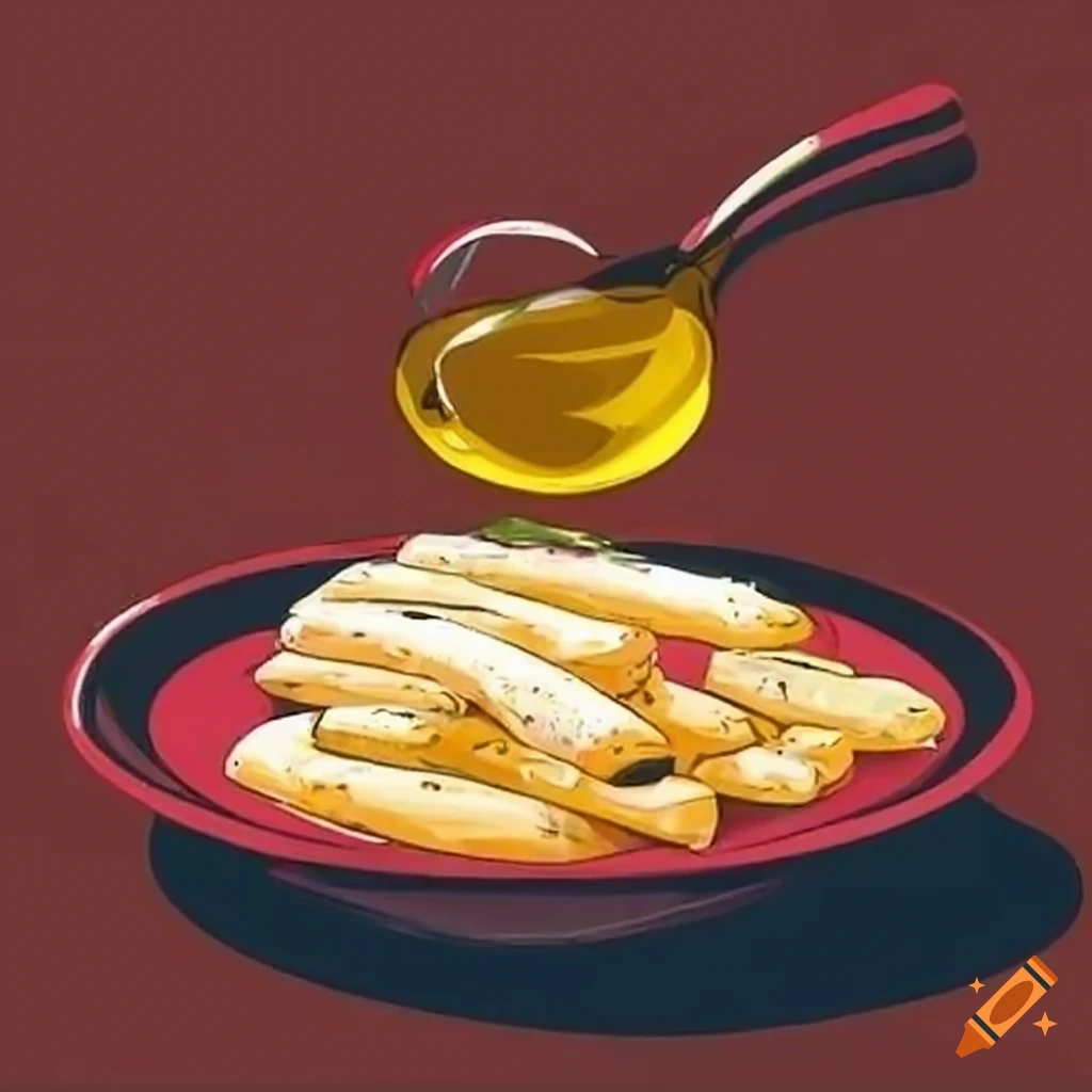 roasted white asparagus with olive oil