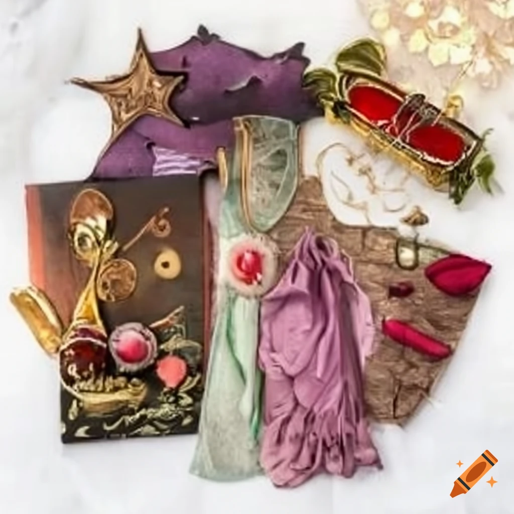 Selection of enchanting products for sale on Craiyon