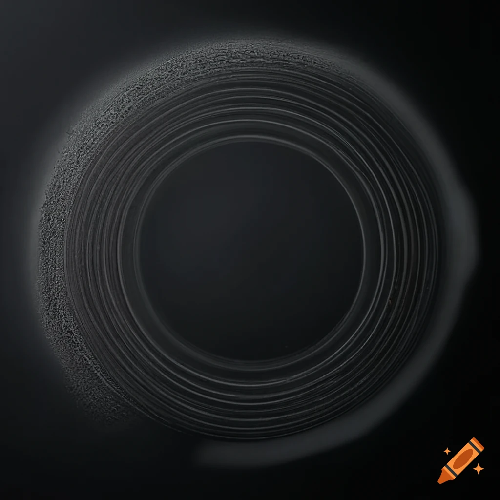 hyper-realistic artwork of a matte black PCB