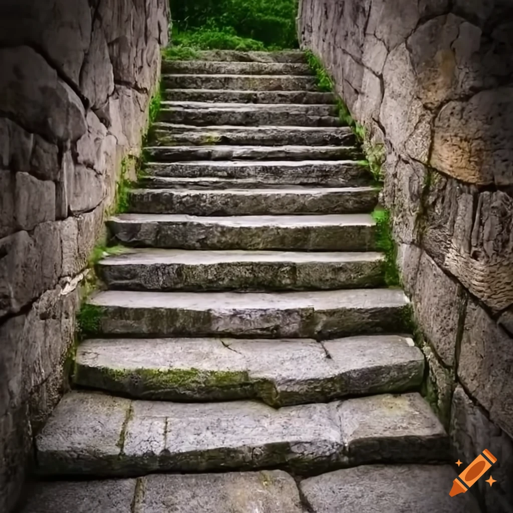 Stone stairway