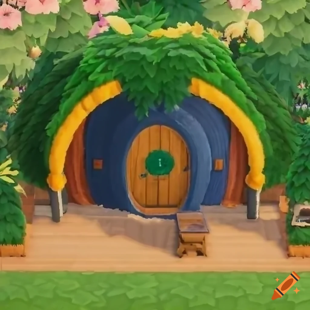 hobbit house in Animal Crossing