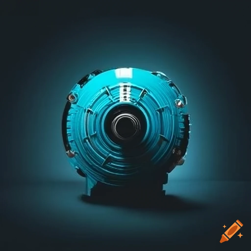 Logo for tech support of electric motors on Craiyon