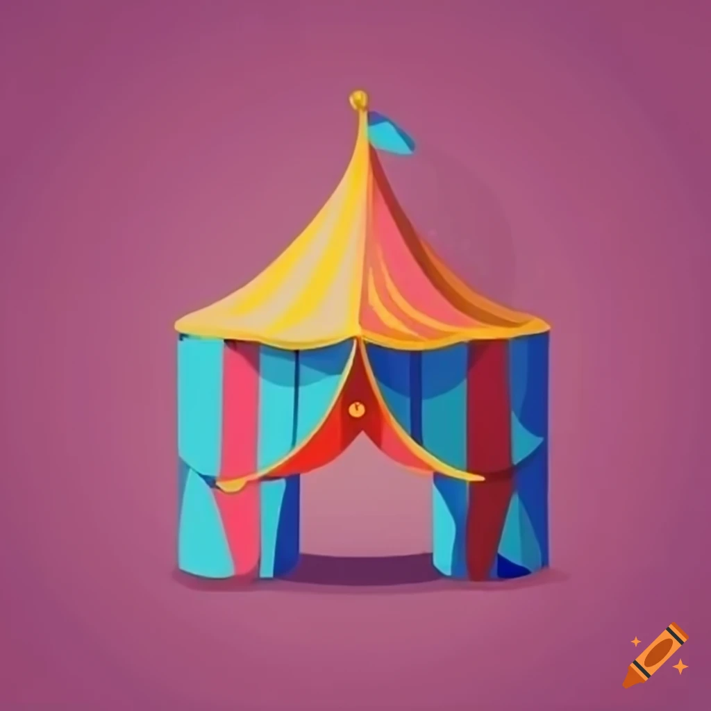 Icon Representing A Circus