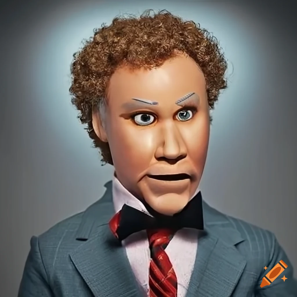 Will ferrell as a ventriloquist dummy on Craiyon