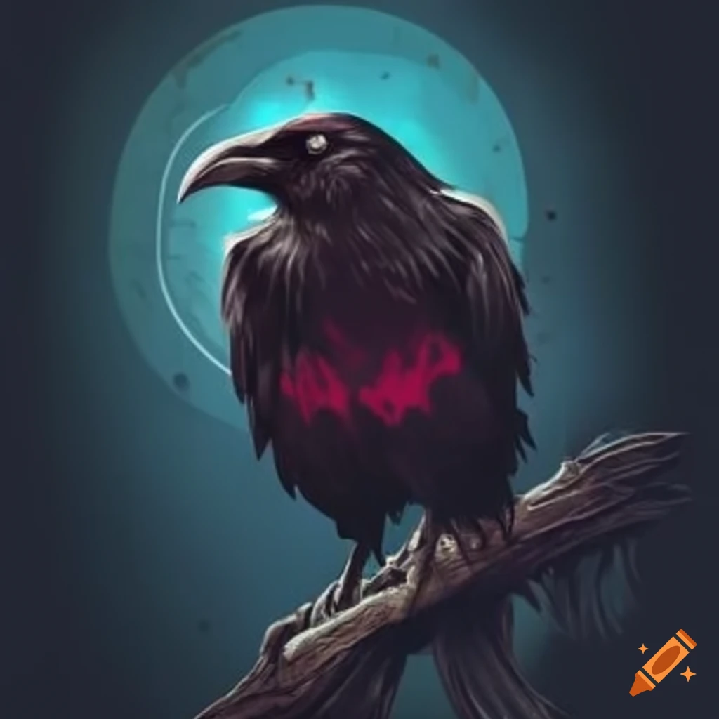 Logo for ghost raven emporium