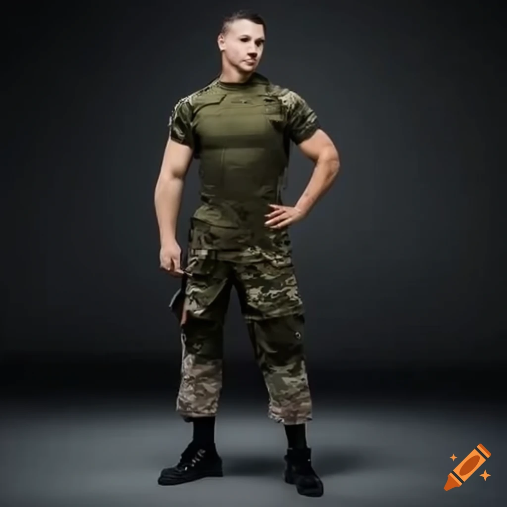 image of military fitness uniform