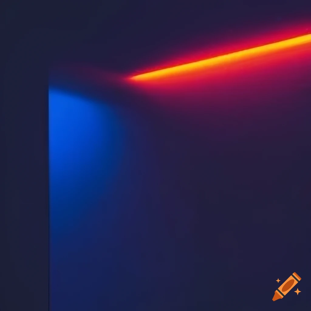 background with blue and red lights