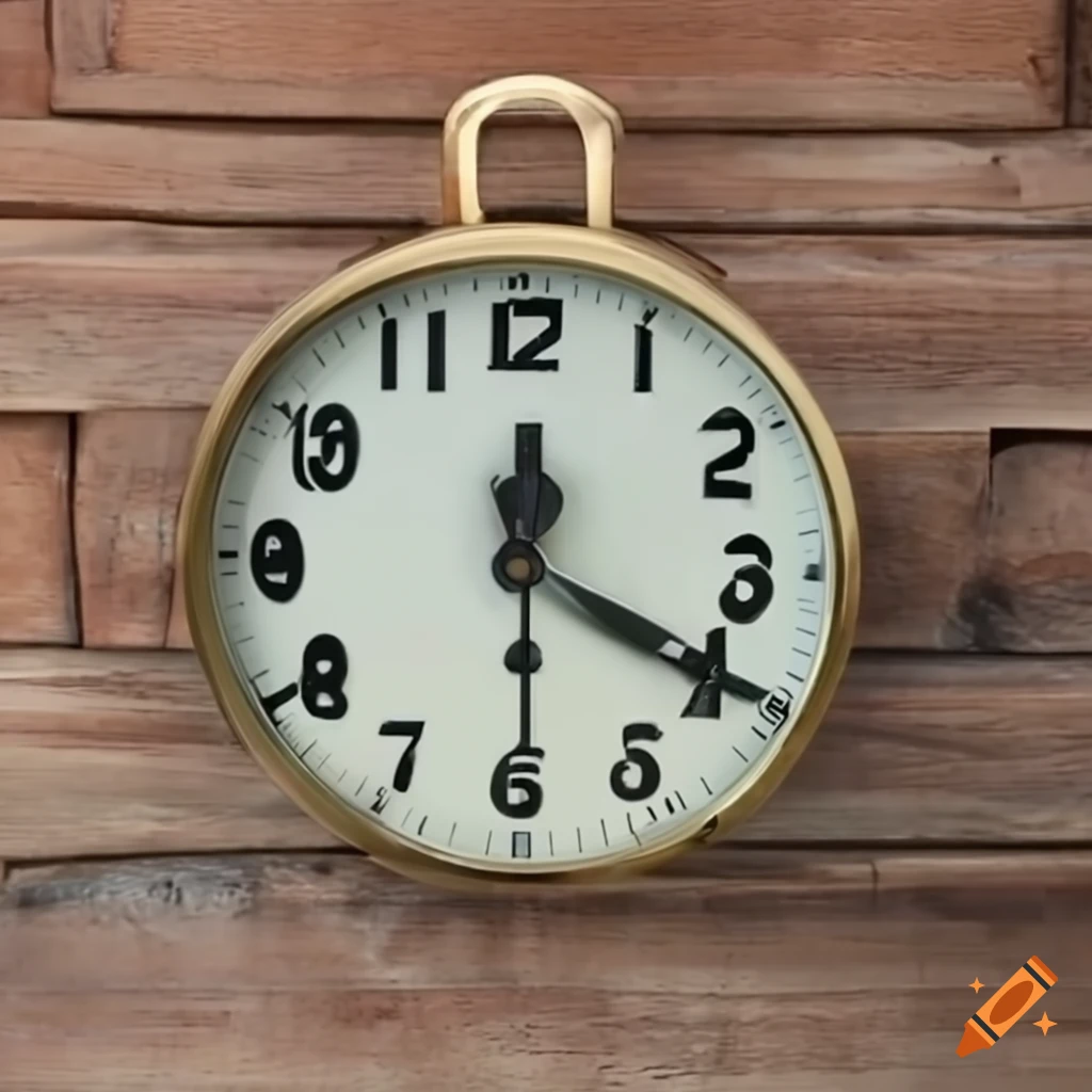 Clock showing 430 with hour hand pointing downright