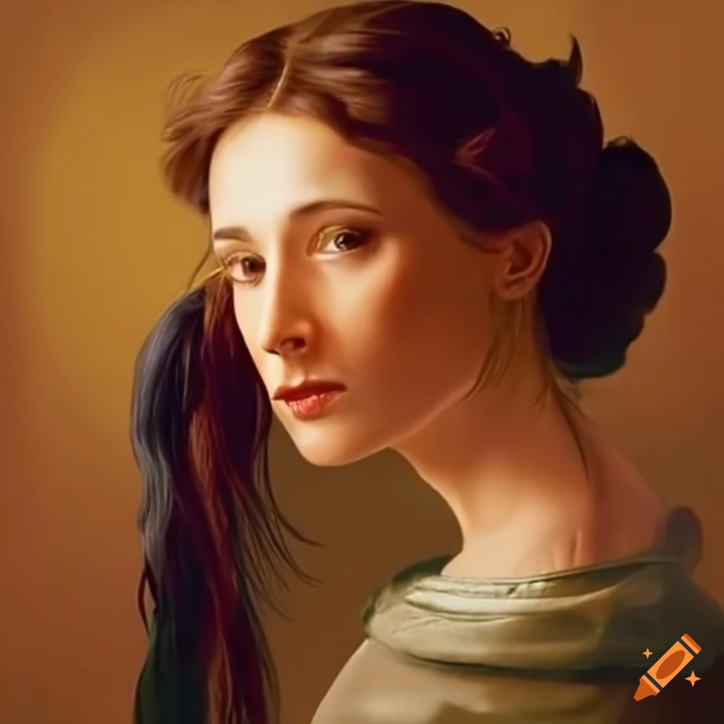 Portrait of a woman and a man