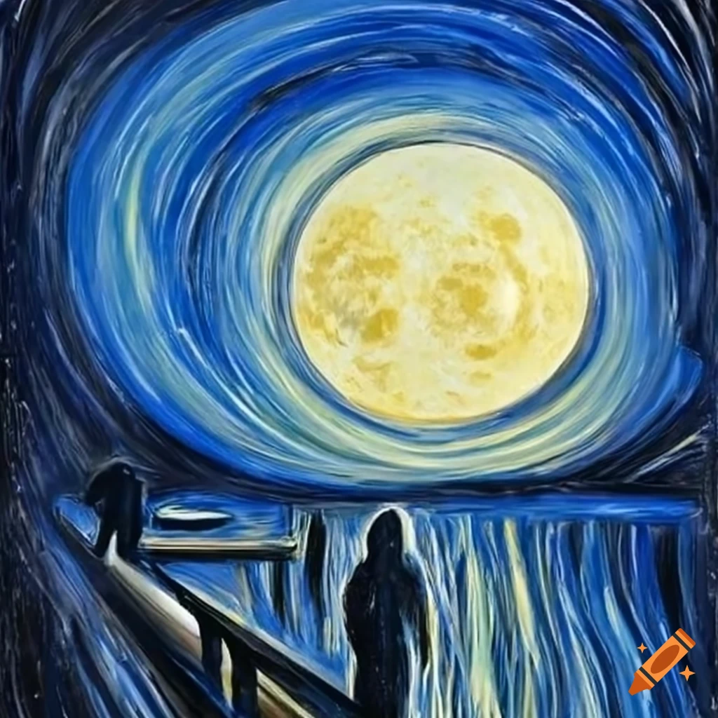 Painting Of Sun Moon And Stars On Craiyon