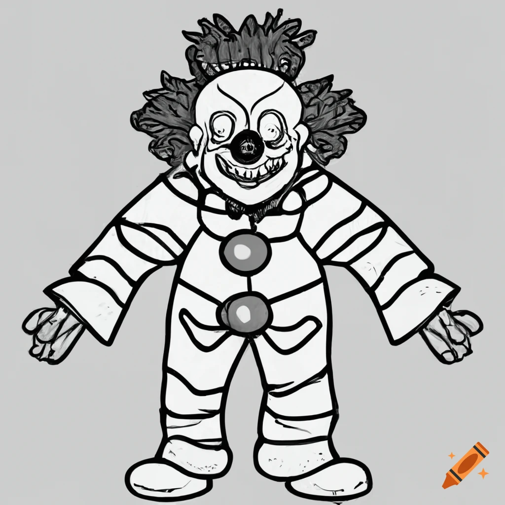 Carl Avery Studios - Killer Clown-osol in progress, daily sketch....  #graffiti#graff#art##blackbook#ipad#procreate#ironlak#sugar#montana#mtn#hardcore#monster#cutout#custom#airbrushing#digital#handstyle# clown#killerclown#twisted | Facebook