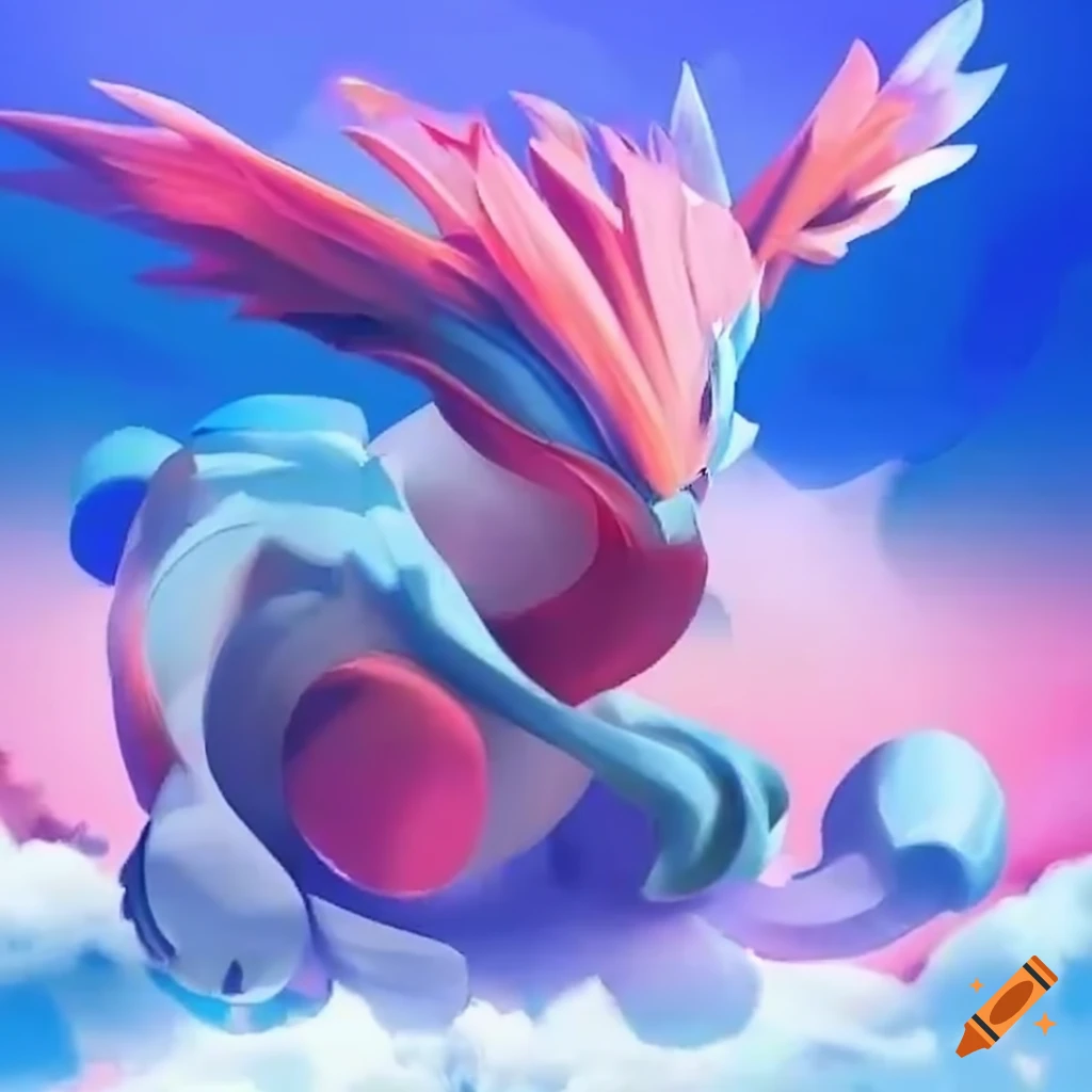 evolution of a cloud Pokemon