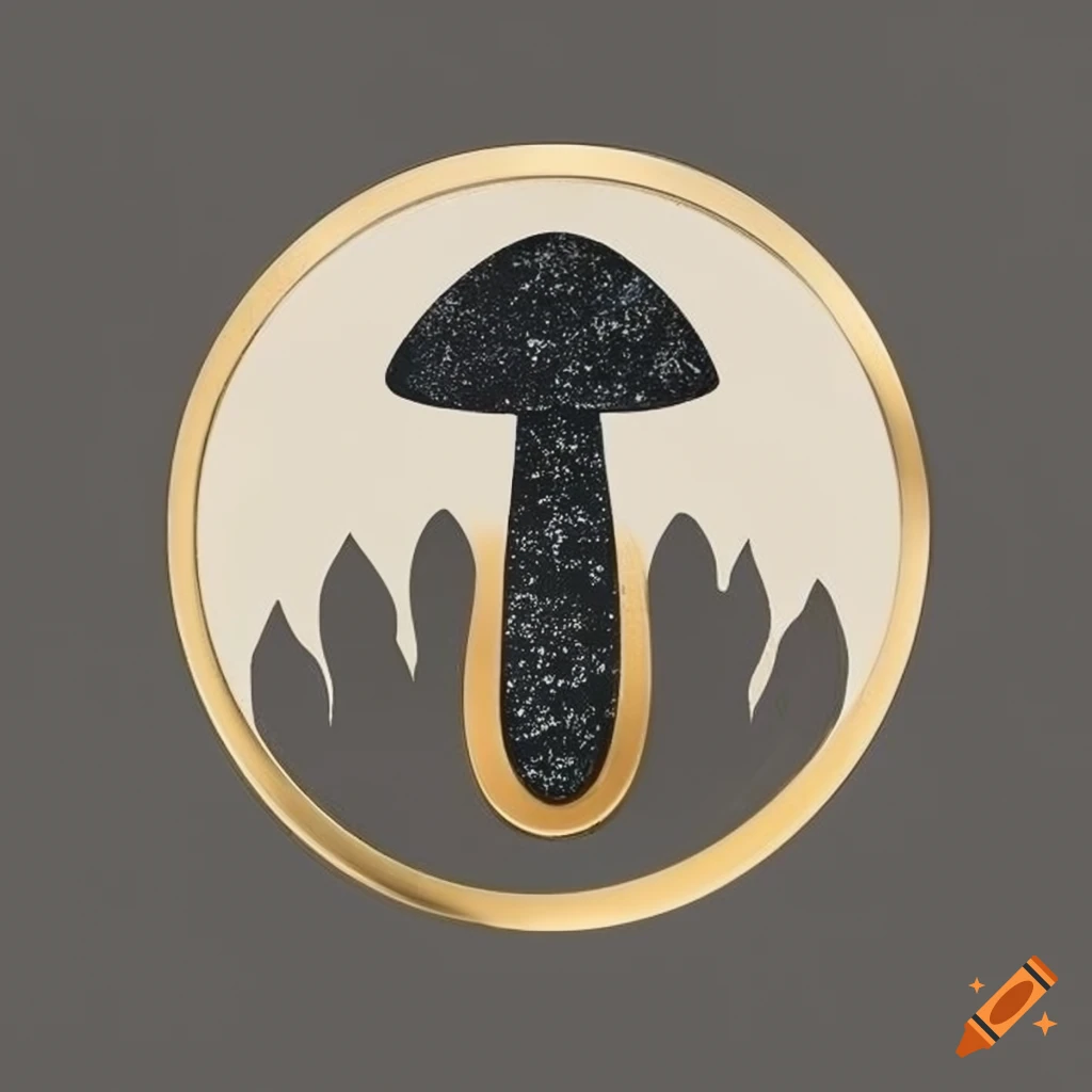mushroom farm logo vector illustration design, champignon mushroom logo  design Stock Vector | Vector illustration design, Vector logo, Logo design