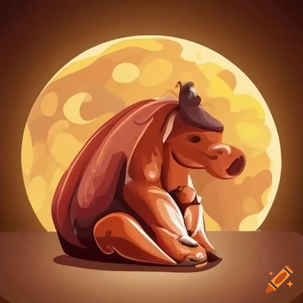 roasted pork under the harvest moon