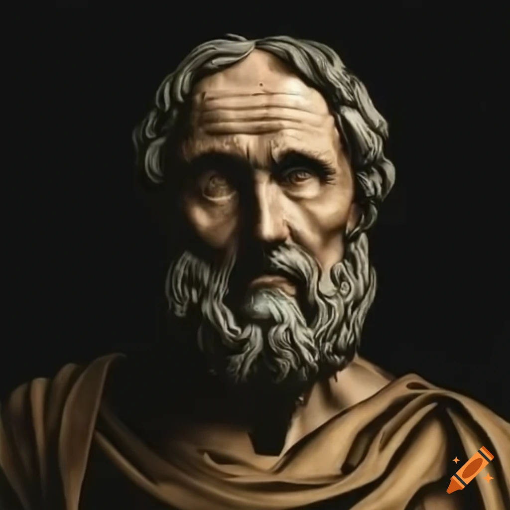 Seneca stoicism on Craiyon