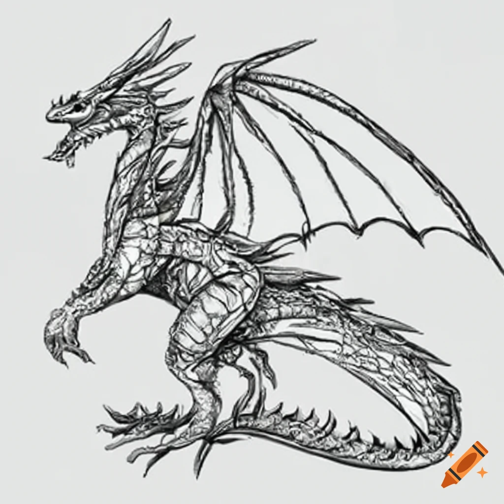 How To Draw Three Head Ice Dragon VS Fire Dragon I Dragon Drawing Tutorial  Rio Art Club - YouTube