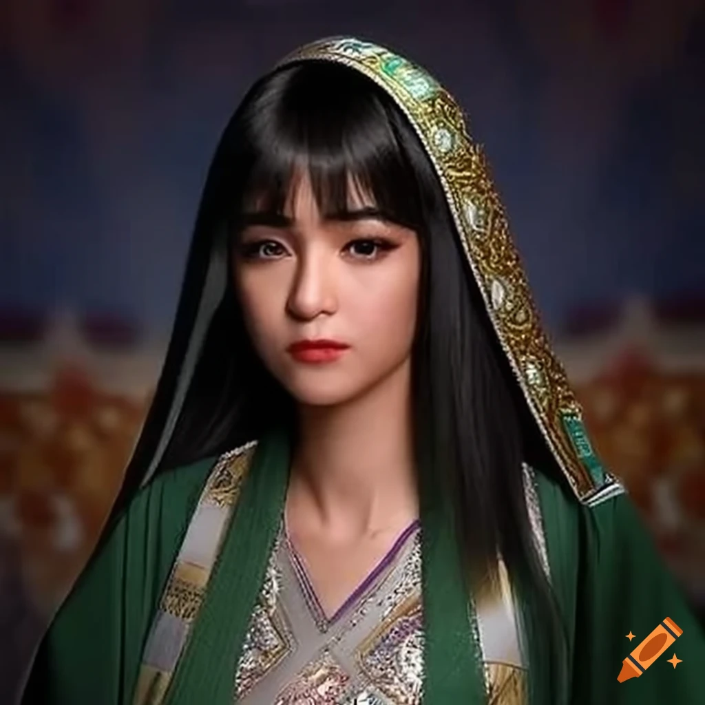 portrait of a person wearing orthodox traditional dress