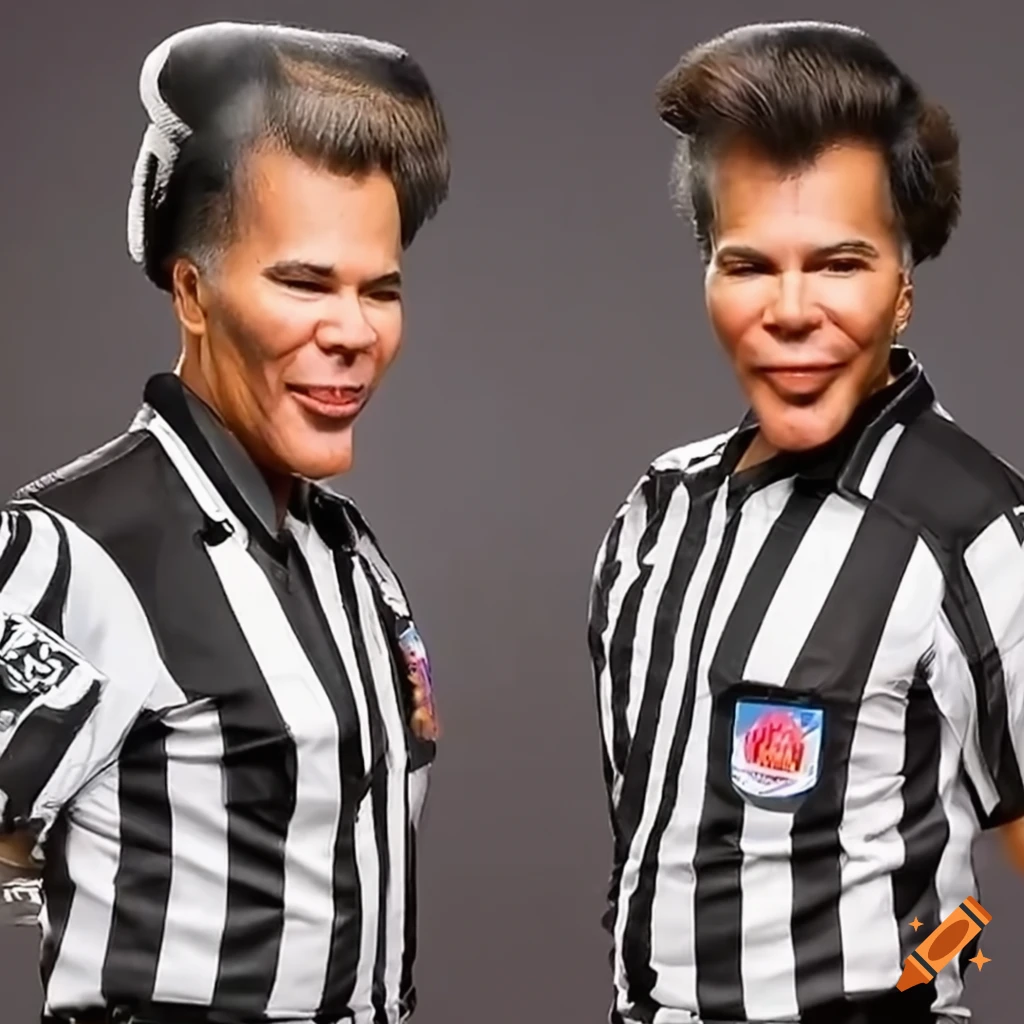 Bogdanoff twin brothers as NFL referees