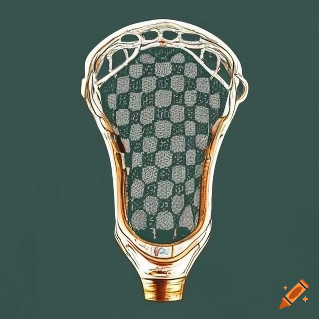 Gucci-inspired lacrosse equipment
