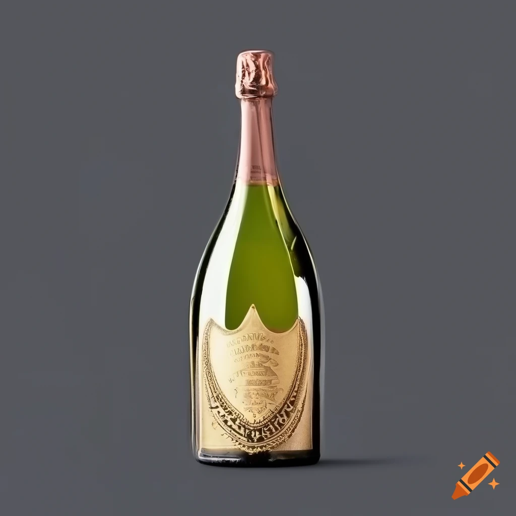 Dom Perignon bottle with 'L' and Est 2023