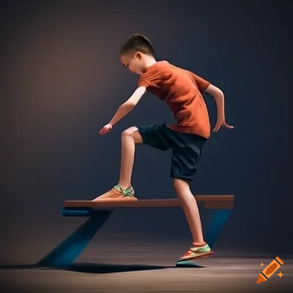 image of precise parkour skills