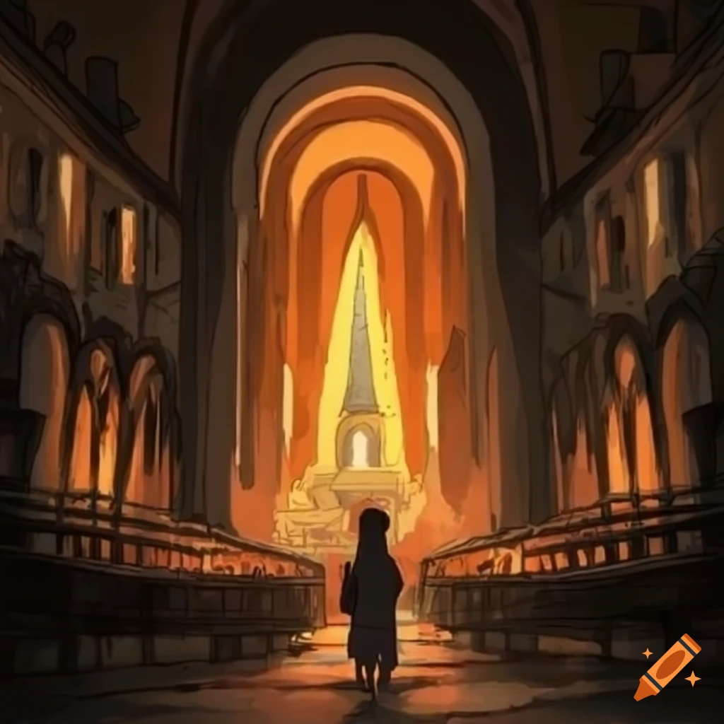 Town in the style of legend of korra on craiyon
