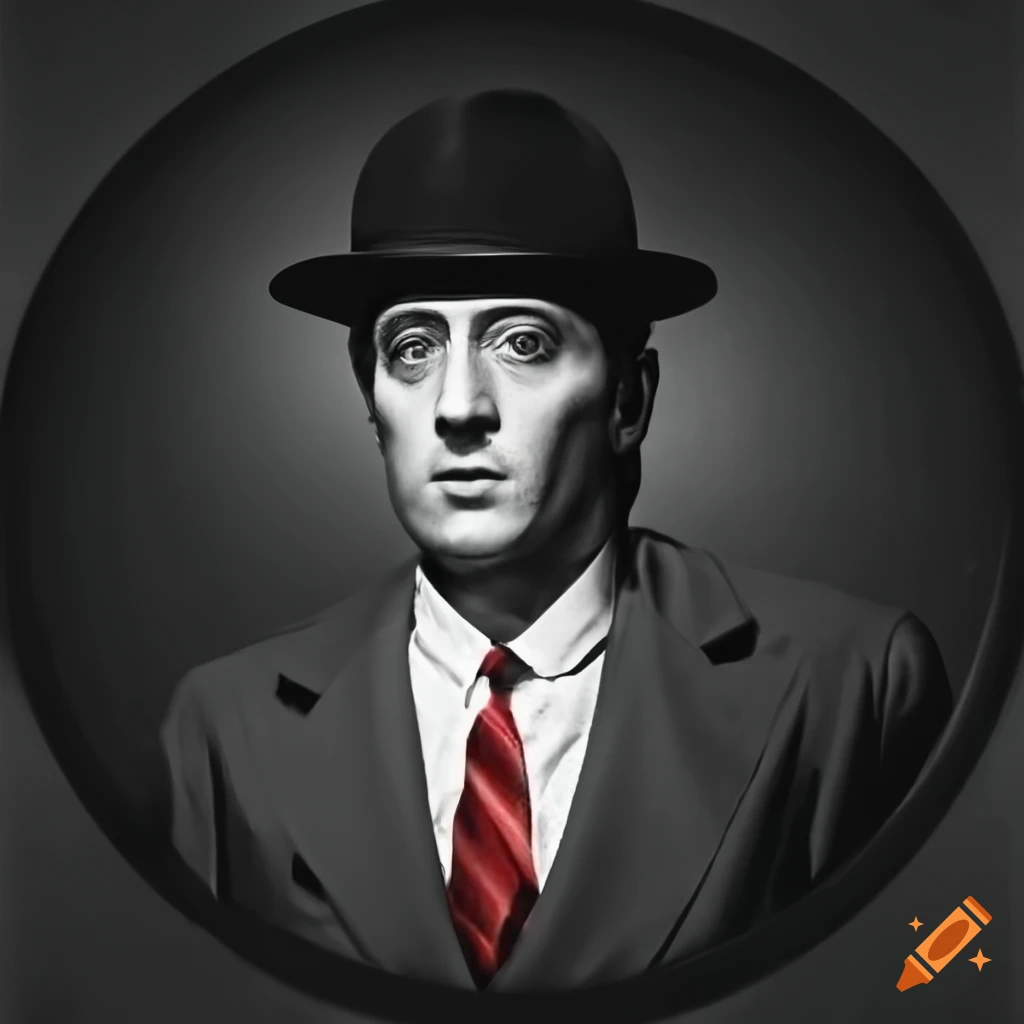 black and white photo of a mafia member with a gun