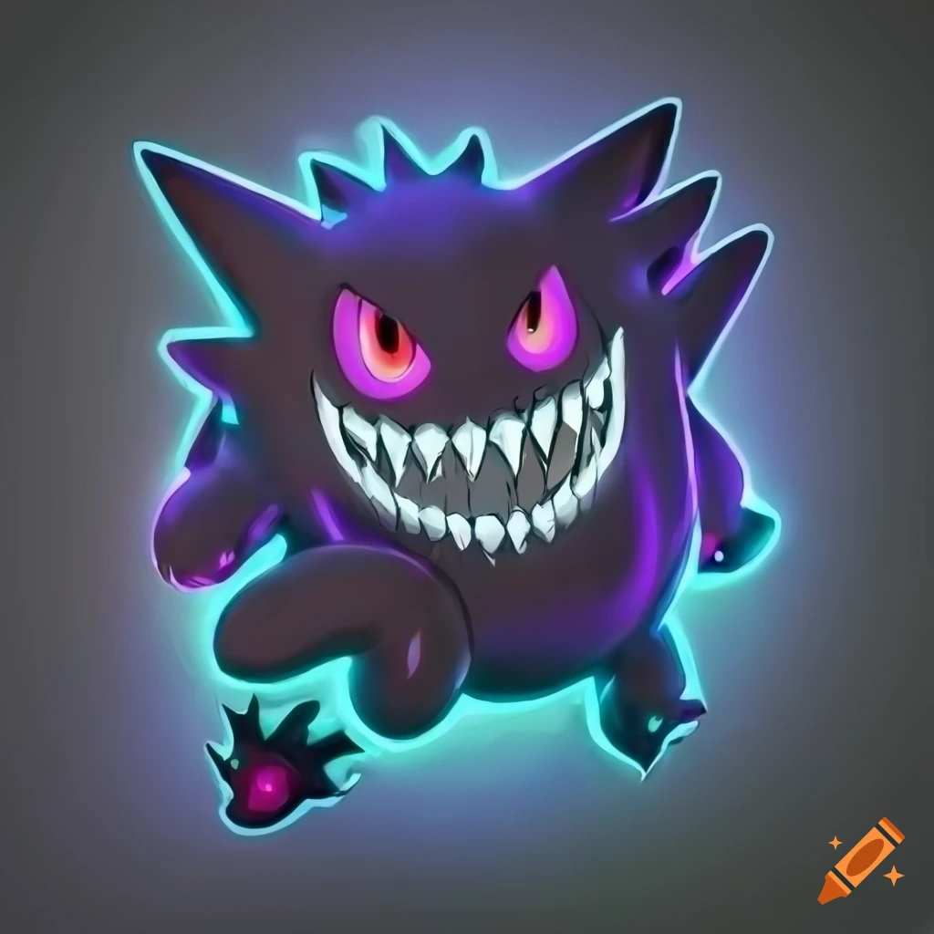 Gengar Wallpaper Explore more Biped, Bipedal Pokémon, Dark purple