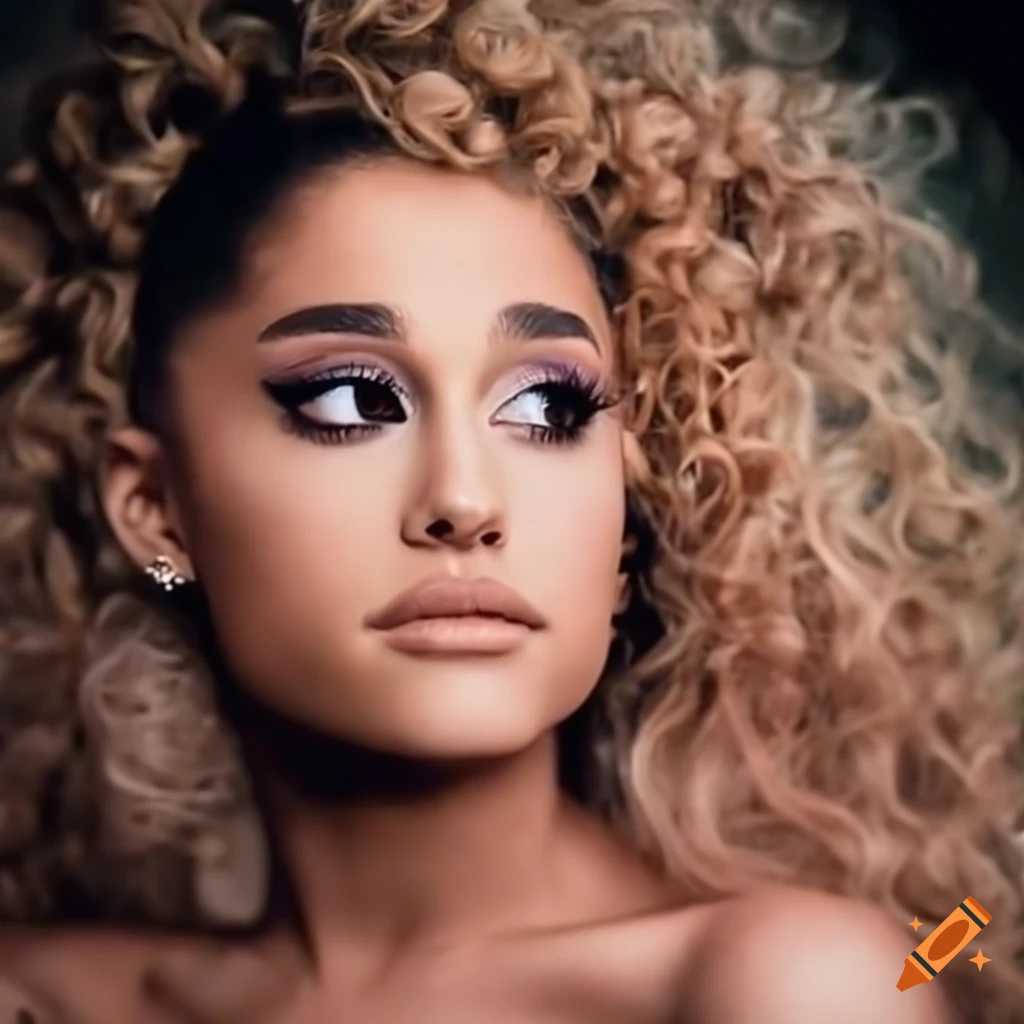 ariana grande hairstyles curly