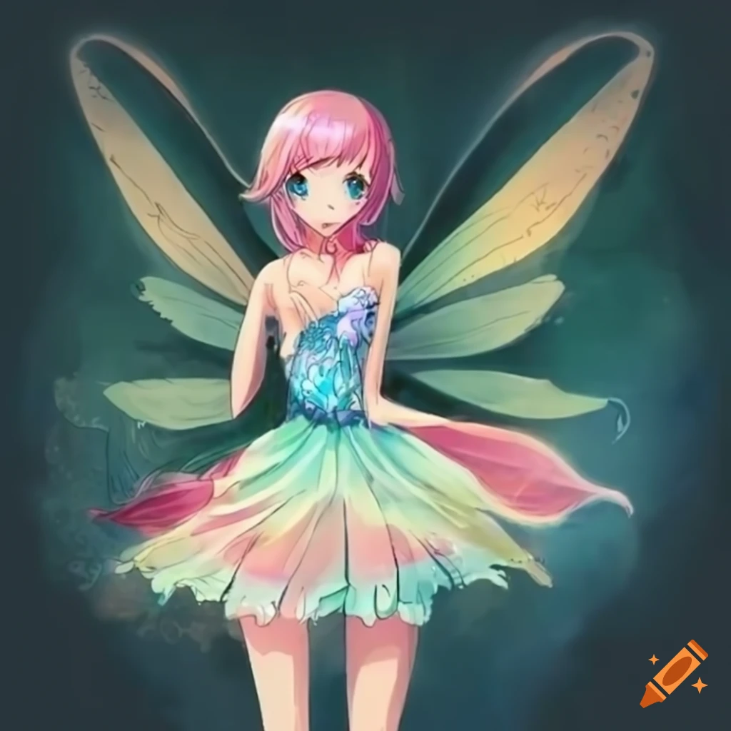 Cute Anime Fairy by IntiArt on DeviantArt-demhanvico.com.vn