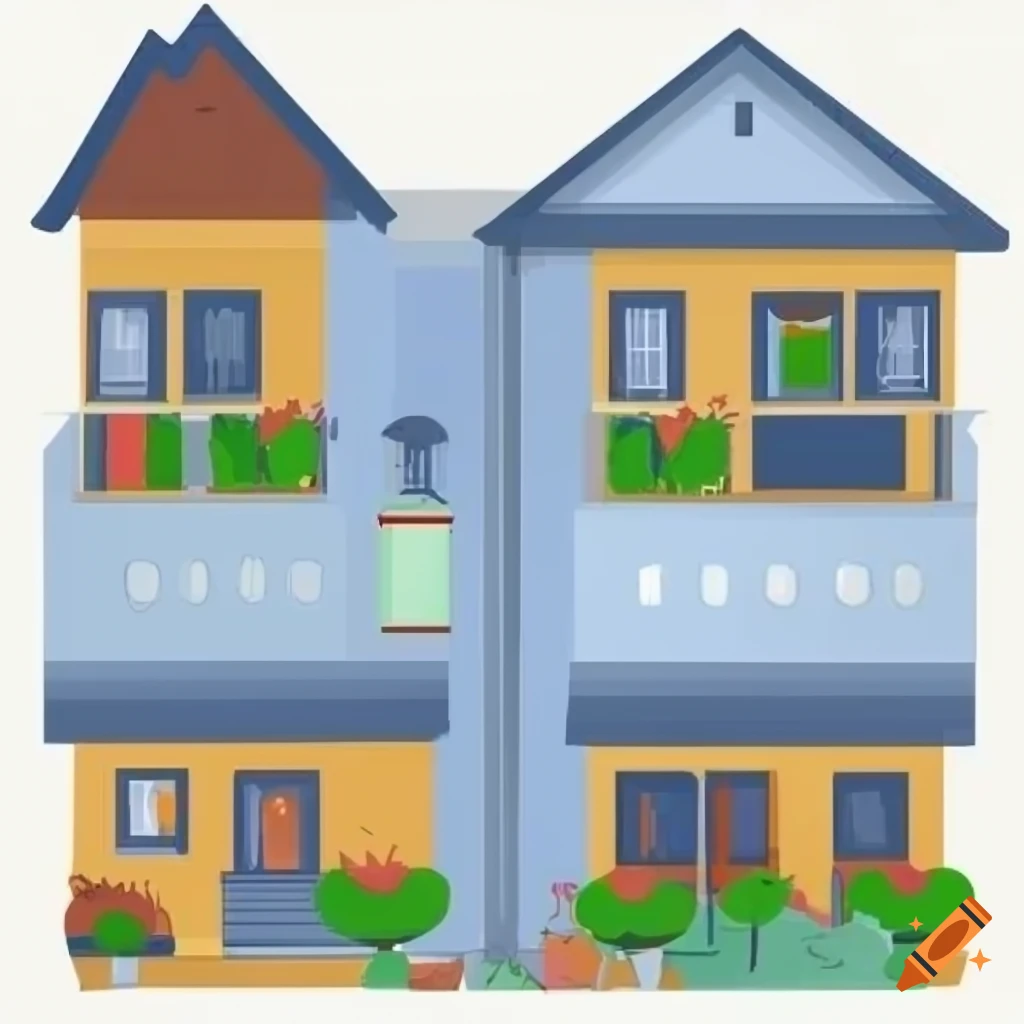 illustration d'un petit logement pour professionnels en zone rurale
