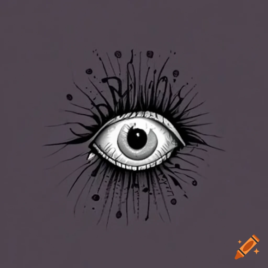 All Seeing Eye Tattoo Design T-Shirt Women -Image by Shutterstock, Female  Small - Walmart.com