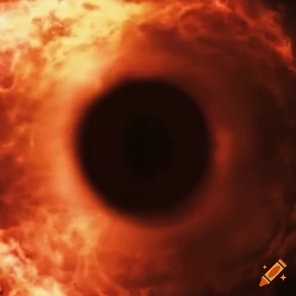 Explosion in outer space on Craiyon