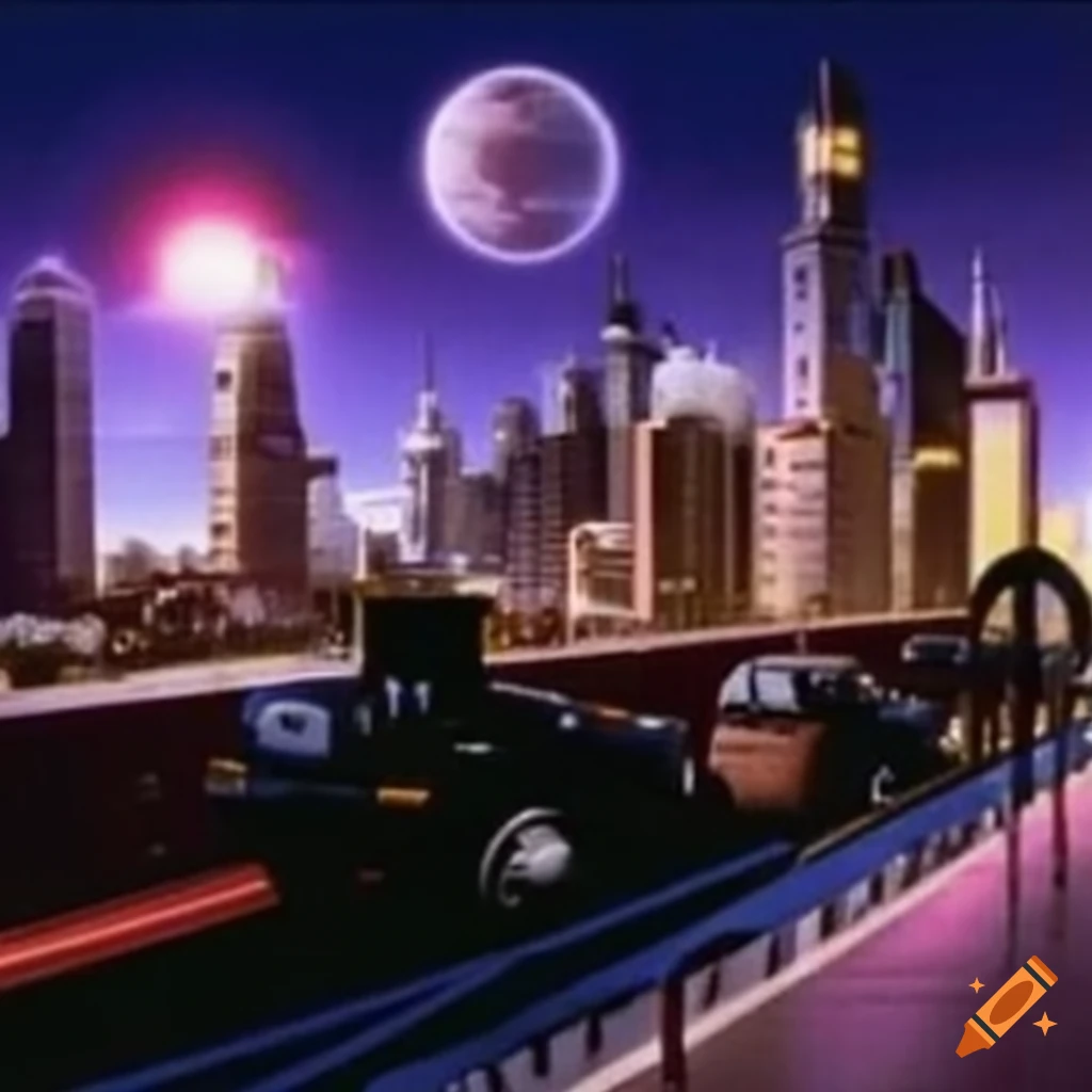 promotional image for "Living in Ghost City" series