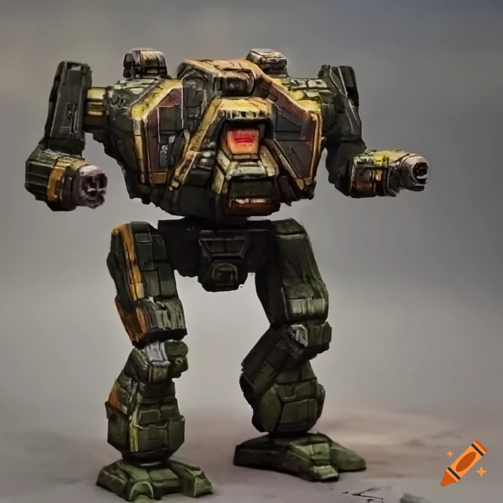 Battletech logo on Craiyon