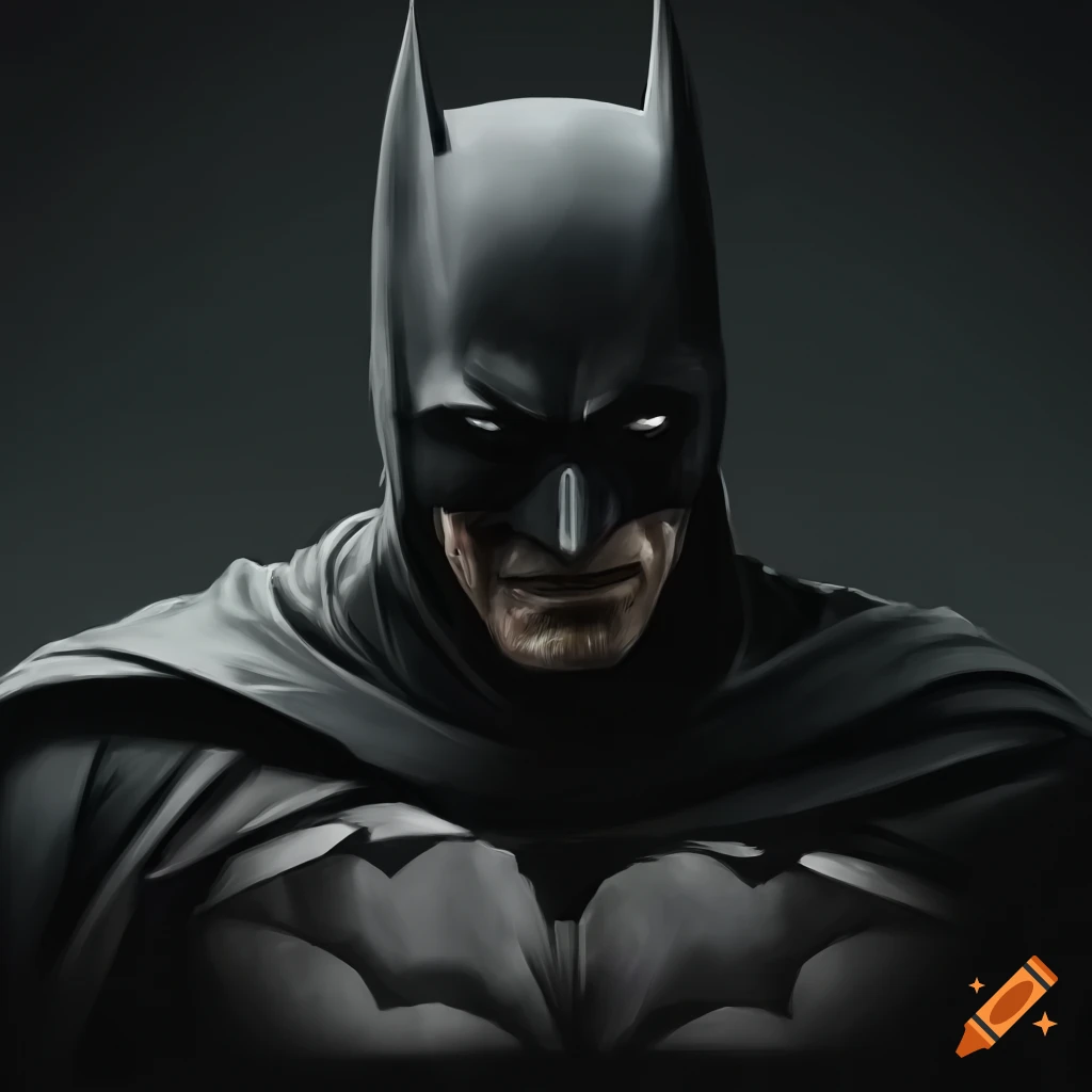 illustration of Batman portrait