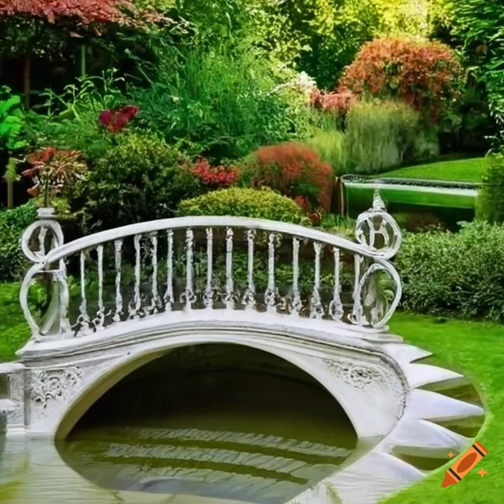 curved silver stairs leading to a balcony in a garden