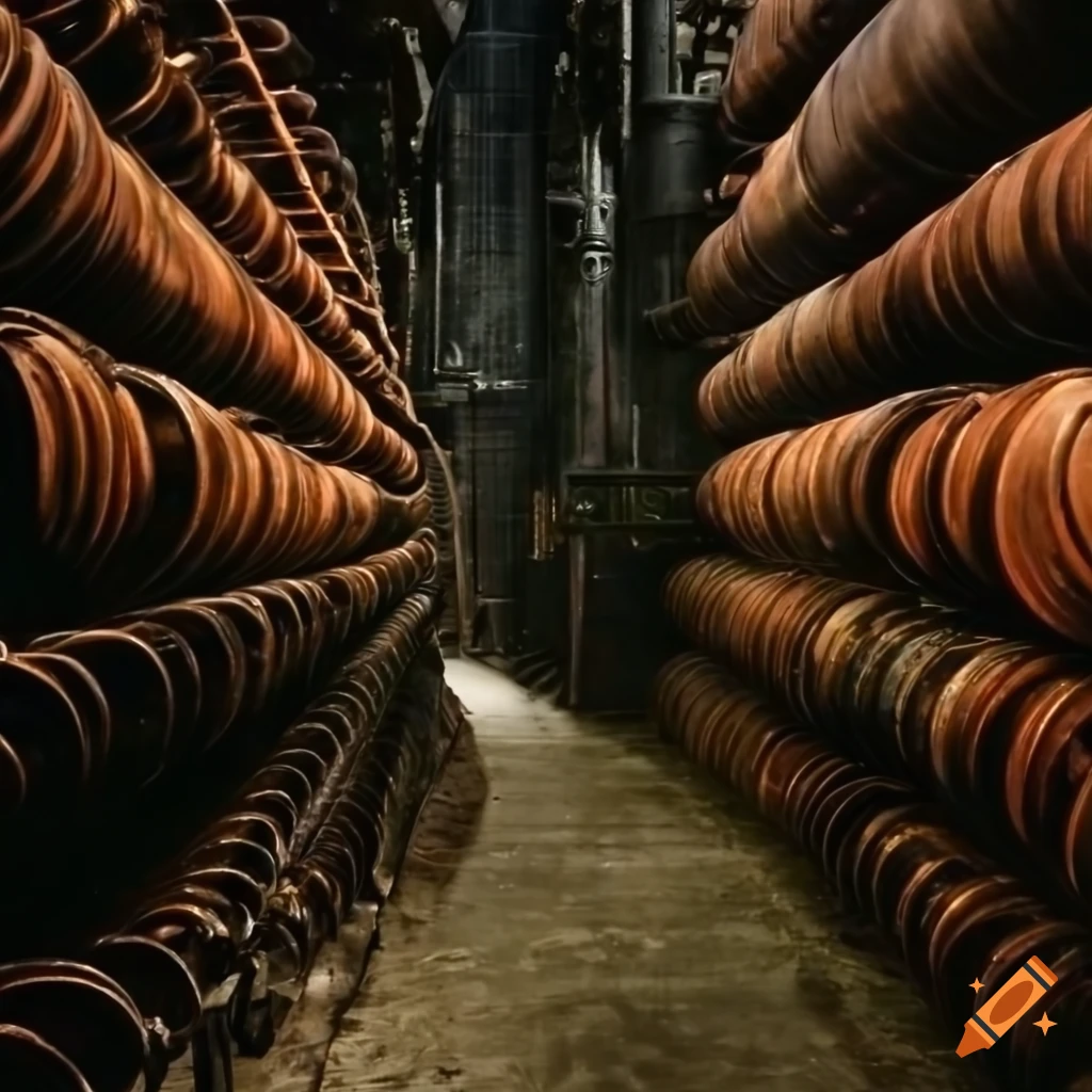 Victorian industrial copper complex with pipes on Craiyon