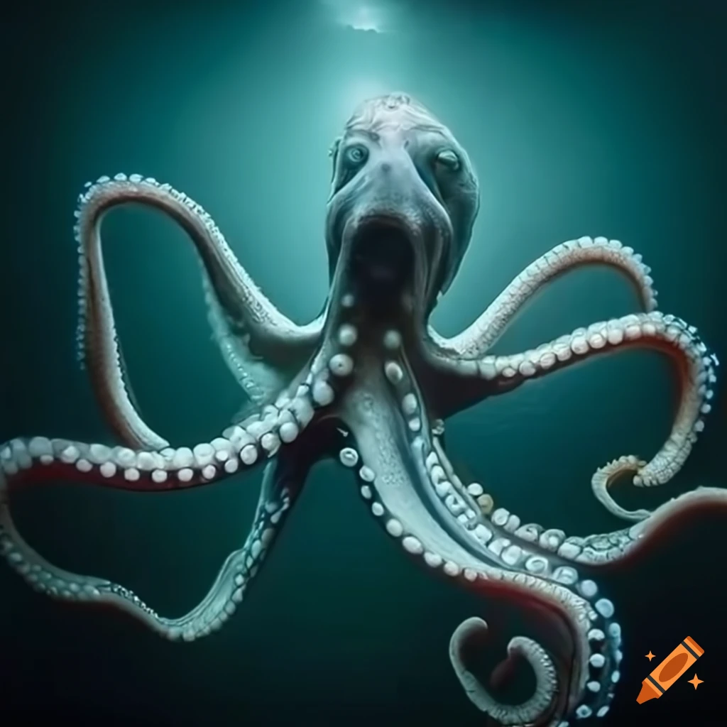 bioluminescent octopus