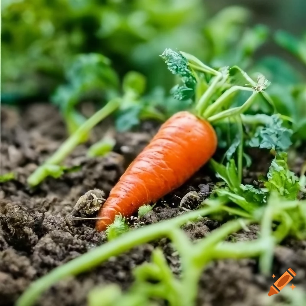 product photo of a mini carrot garden